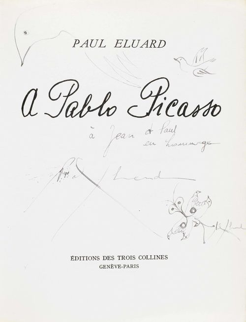 Eluard, Paul (d.i. Paul Grinde, 1895-1952), Dichter.