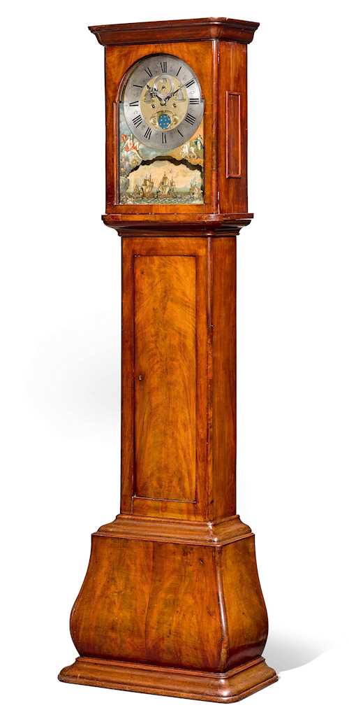 LONG-CASE CLOCK WITH AUTOMATION AND MOON PHASE