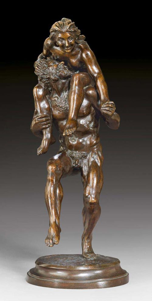 RIVALTA, A. (Augusto Rivalta, 1837-1925), Italy circa 1900. Burnished bronze. Signed A. RIVALTA. H 48 cm.