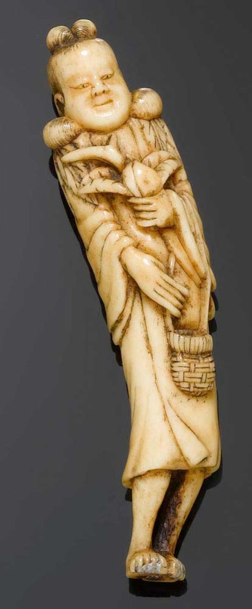 NETSUKE eines Sennin.