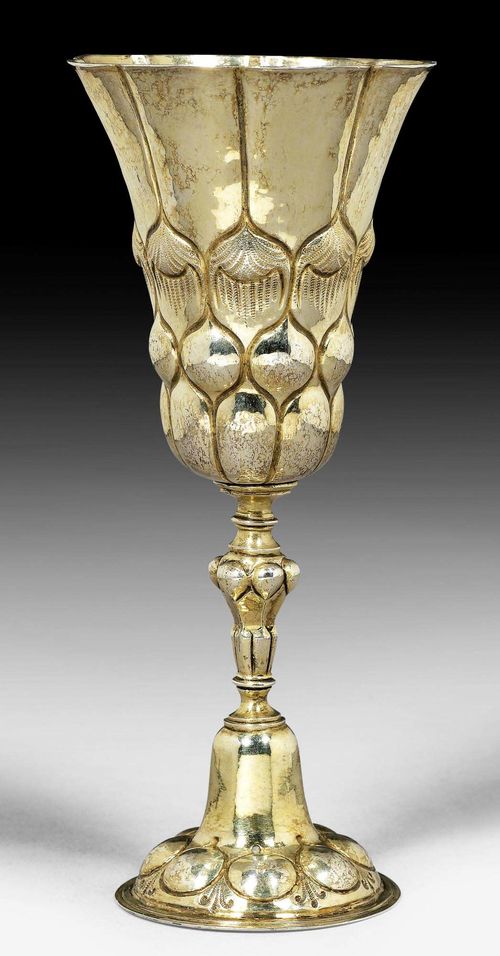 VERMEIL- POKAL. Zürich, 2. Viertel 17. Jh.