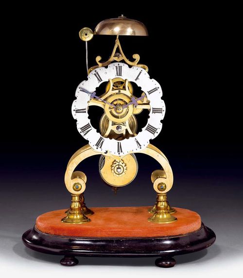 PENDULE "SQUELETTE",