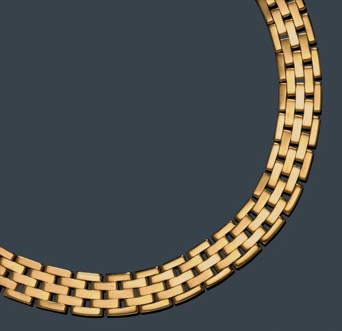 GOLD-COLLIER, CARTIER PANTHÈRE, um 1990.
