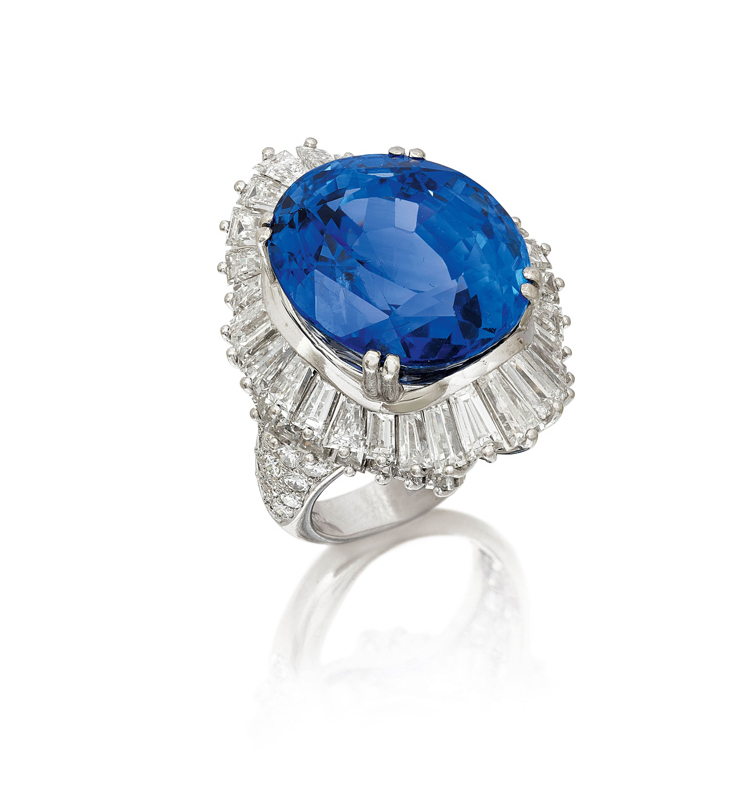 Ceylon-Saphir-Diamant-Ring, RAVE