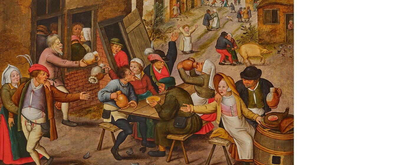 Pieter Brueghel d.J. Wirthaus zum Schwan