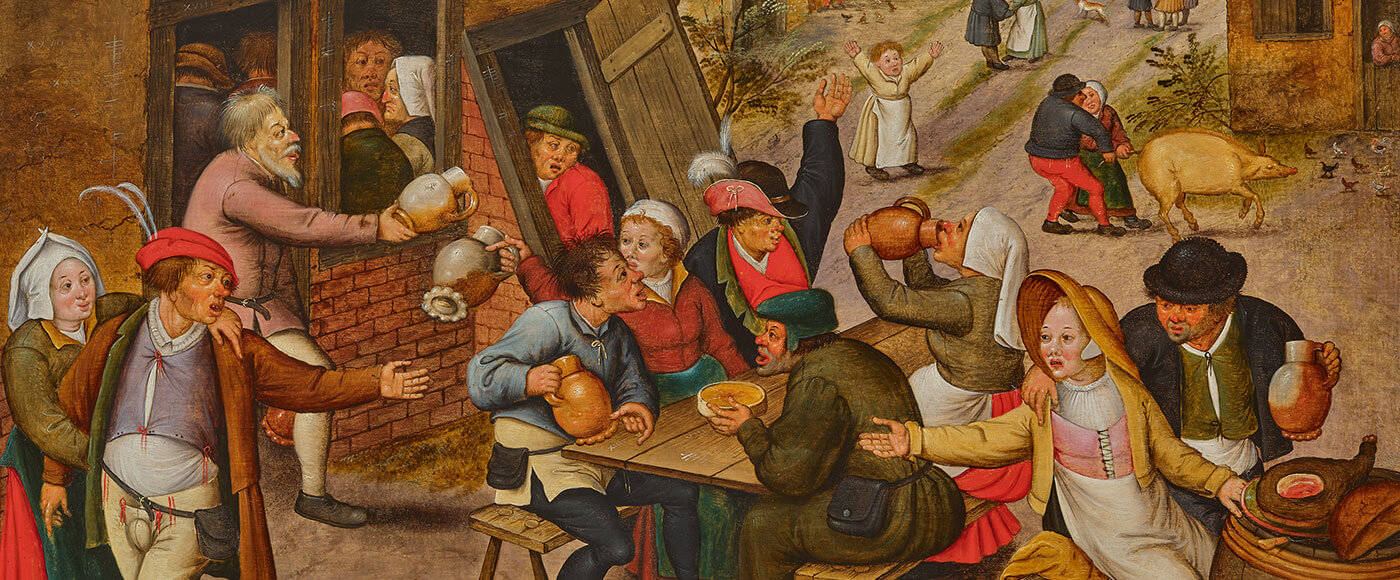 Pieter Brueghel d.J. Wirtshaus zum Schwan
