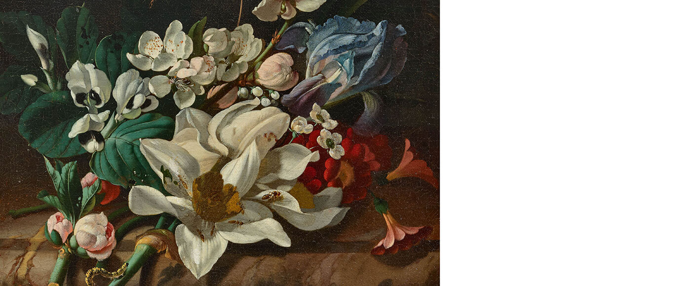 Rachel Ruysch. Stillleben mit Blumen.